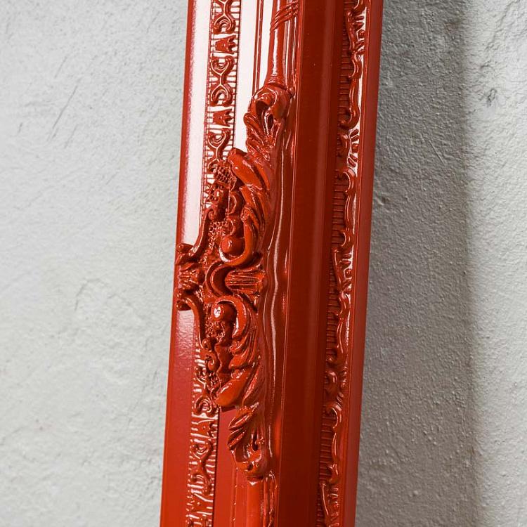 Красная декоративная рама Венеция Venice Frame Red