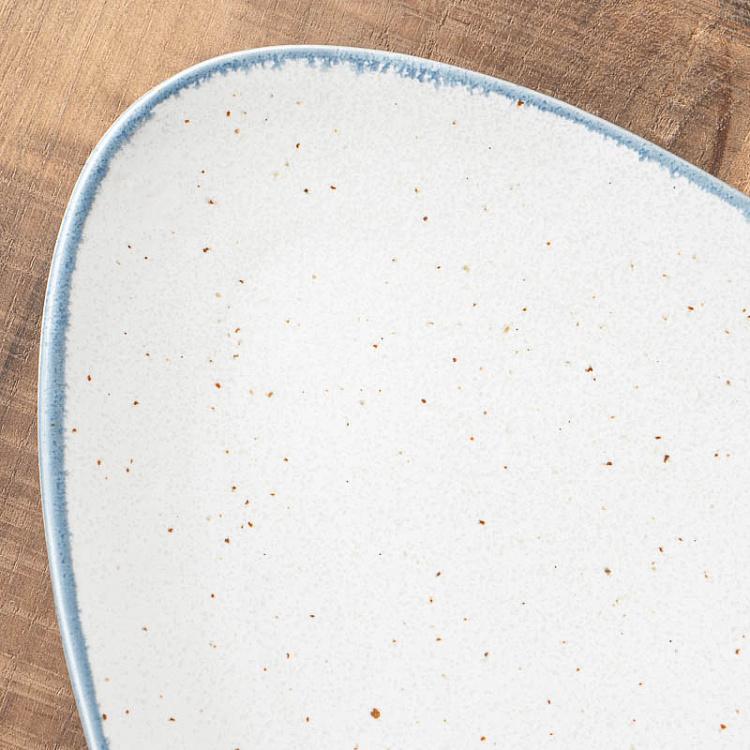 Треугольная тарелка Органика Море, S Organica Mare Triangular Plate Small