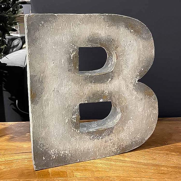 Декоративная буква B, S Uncle David Letter B Small