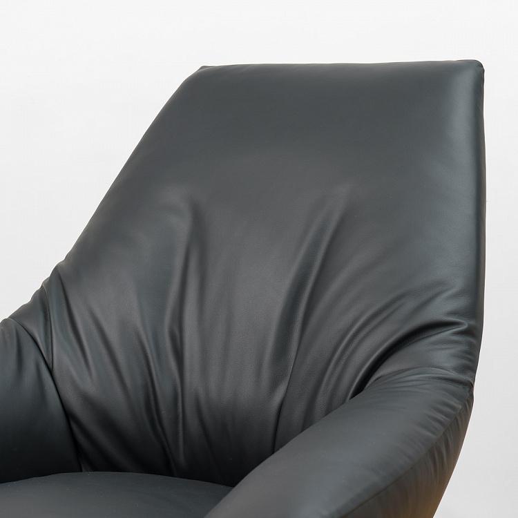 Кресло Бельфьоре с высокой спинкой, бронзовые ножки Belfiore High Back Armchair, Bronze