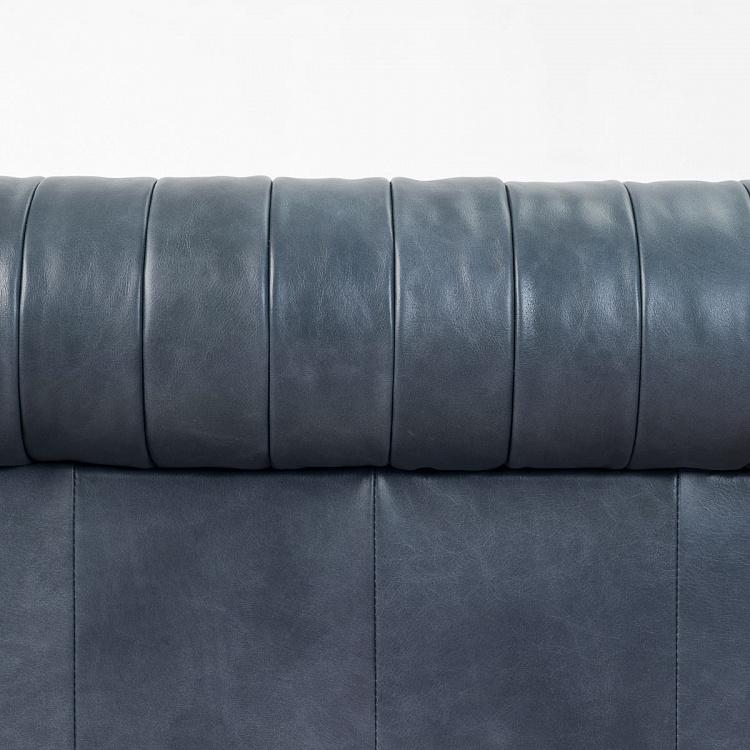 Трёхместный диван Вена Vienna 3 Seater, Black Matt Metal RM