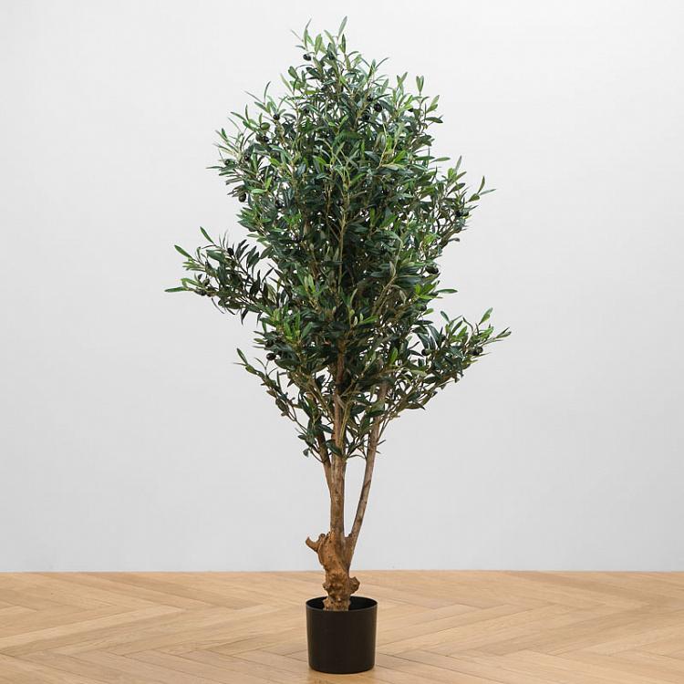 Искусственная олива Твист с плодами, M Twist Olive With Fruits 140 cm