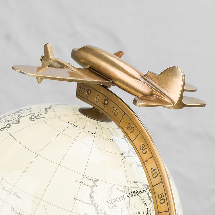 Винтажный глобус Путешественник Travel Vintage Globe