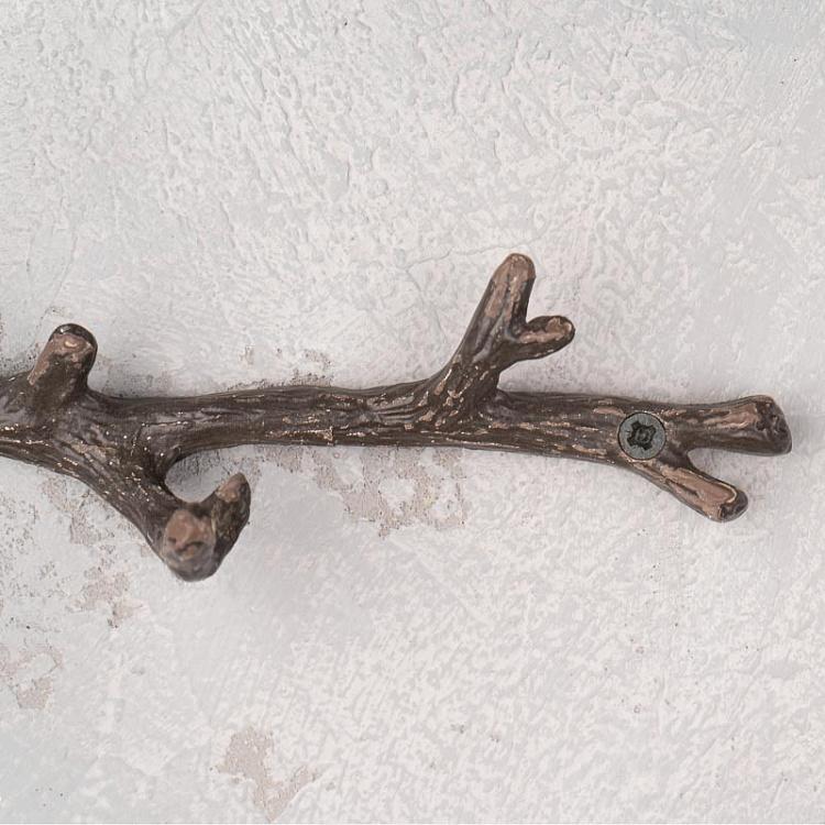 Настенная вешалка для одежды Белка на ветке Coat Holder Squirrel On Branch