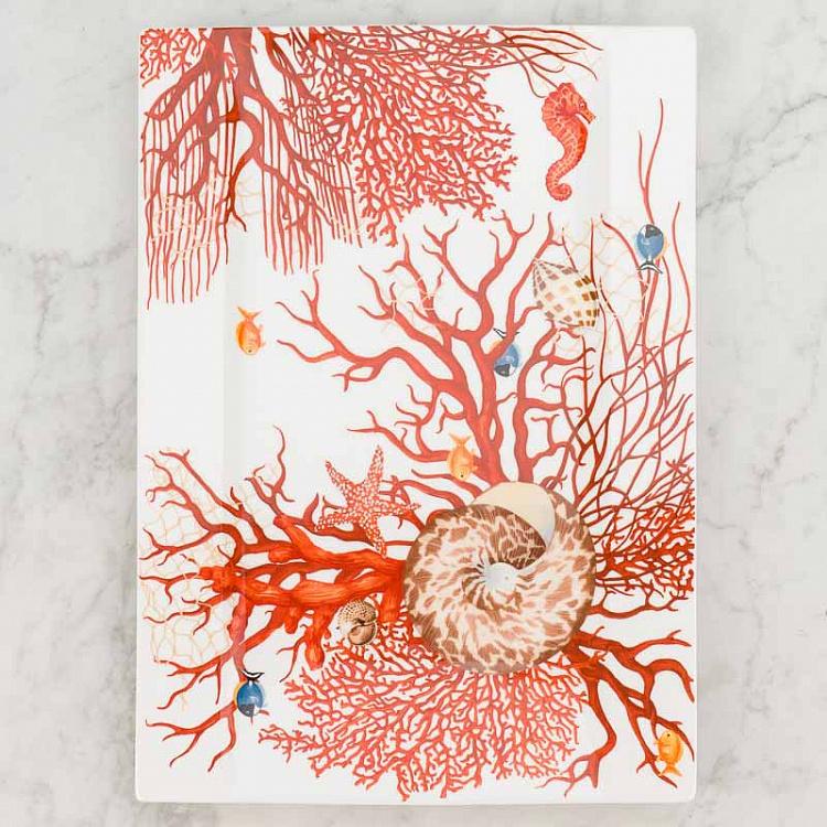 Прямоугольная сервировочная тарелка Море Mare Rectangle Serving Plate