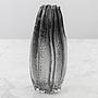 Ваза Carambola Shape Grey Glass Vase Large