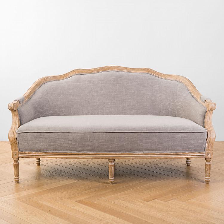 Двухместный диван Жан-Поль, песочные ножки Jean-Paul 2 Seater, Oak Sandwashed