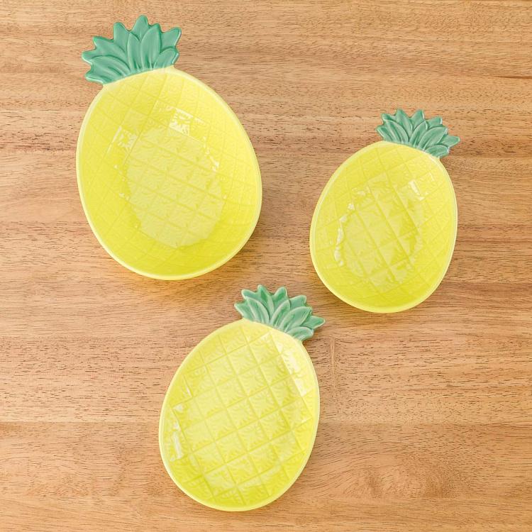 Сервировочное блюдо Пачи ананас Pachy Pineapple Plate