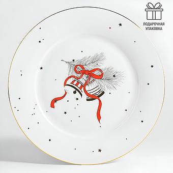 New Year Bells Dinner Plate