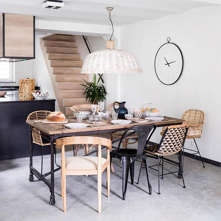 Стол из состаренного вяза Гобеленщик Tapestry-Maker Table Old Elm