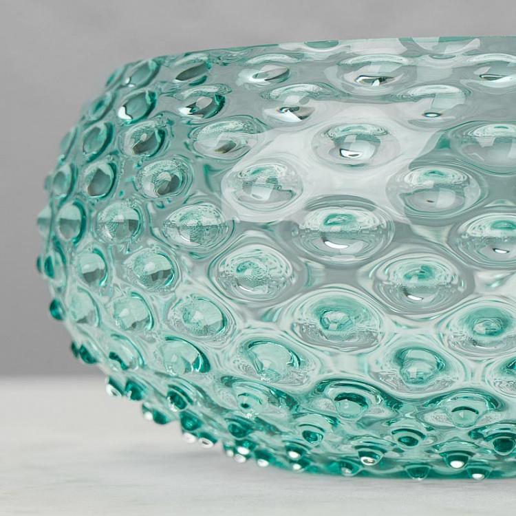 Дымчато-изумрудная салатница Даймонд Diamond Bowl Beryl