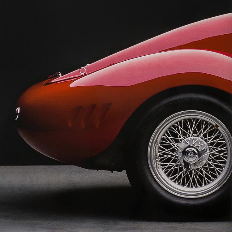 Фото-принт триптих в серебристой раме Мазерати 250С Фантуцци Set Of 3 Maserati 250S Fantuzzi, Pewter Frame