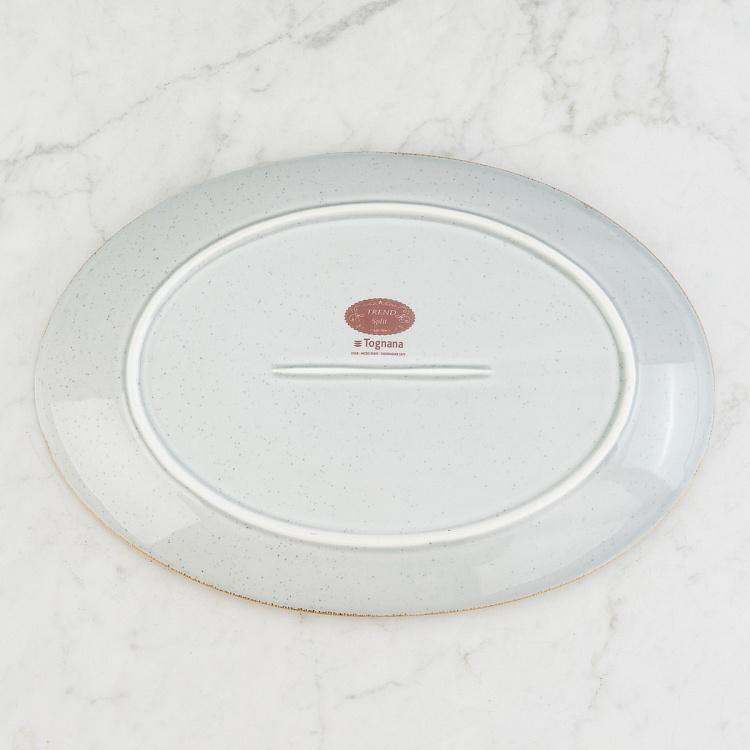 Овальная тарелка Тренд Сплит Trend Split Oval Plate