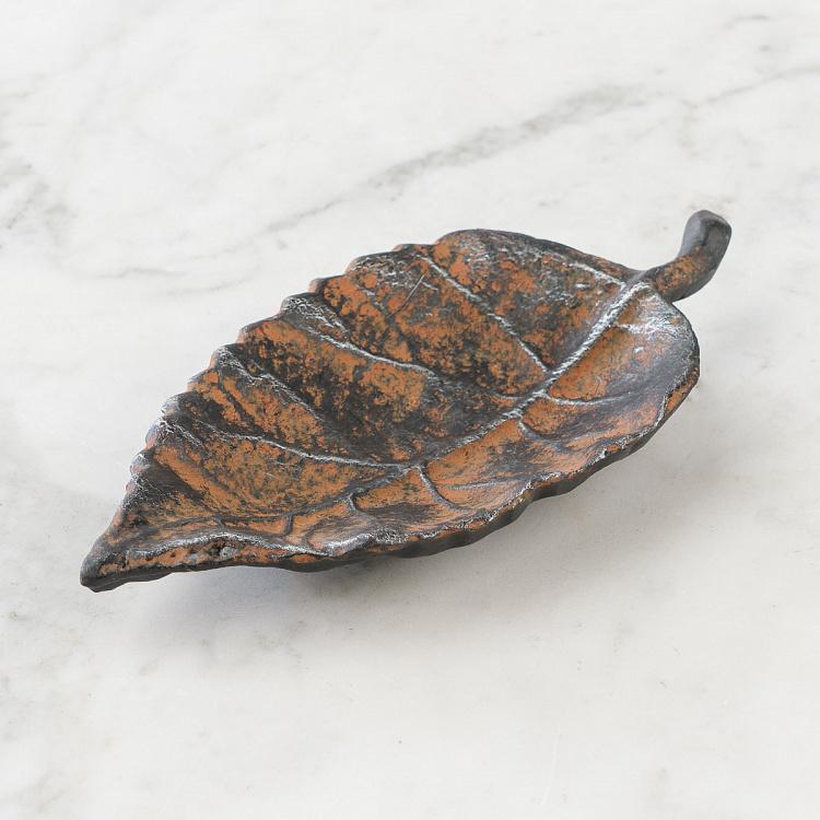 Набор из трёх подставок для мелочей Листья Set Of 3 Leaves Trinket Trays