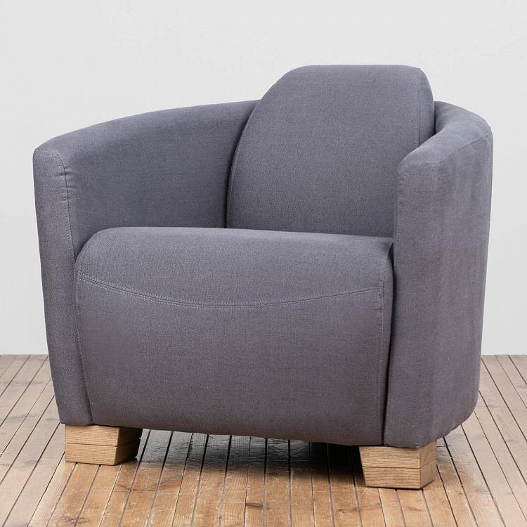 Кресло Рокет, светлые ножки Rocket 1 Seater, Weathered Wood