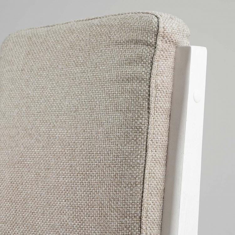 Обеденный стул 17, белые ножки 17 Dining Chair, White Wood