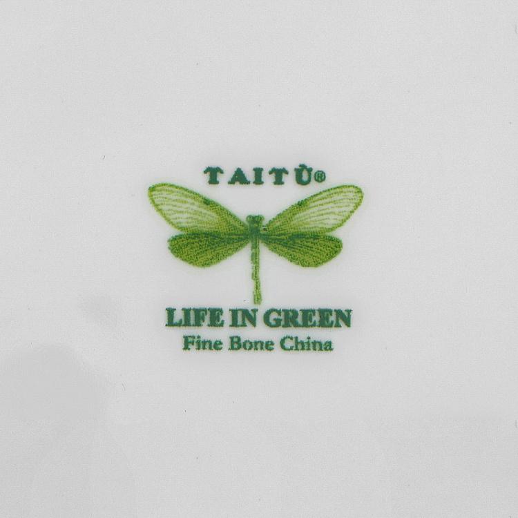 Обеденная тарелка Зелёная жизнь Life In Green Dining Plate
