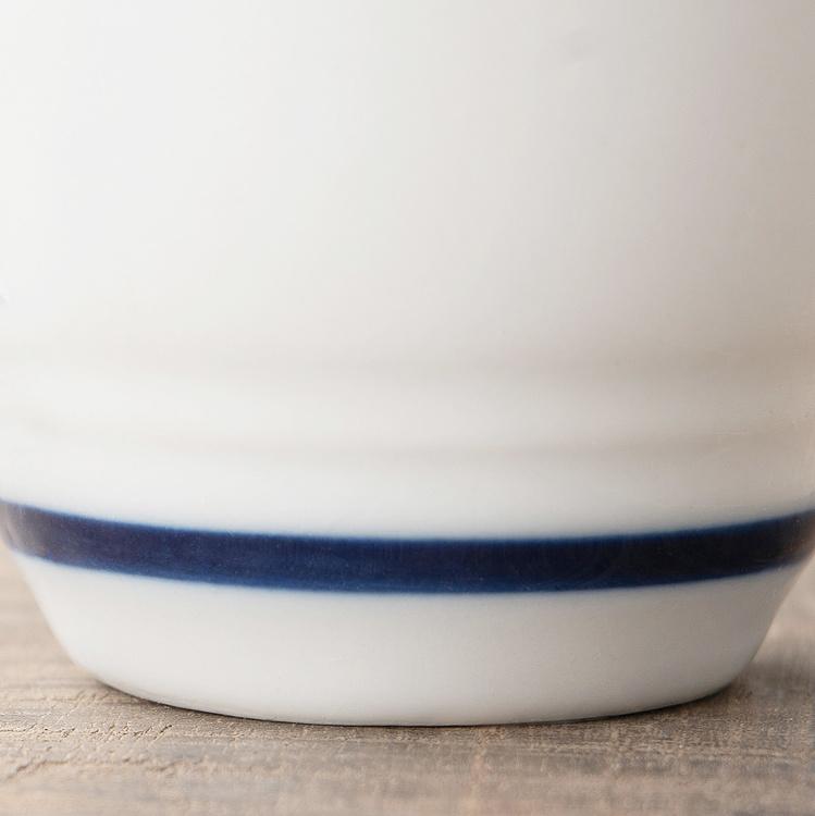 Кофейная пара Синяя полоска Filo Blue Coffee Cup And Saucer