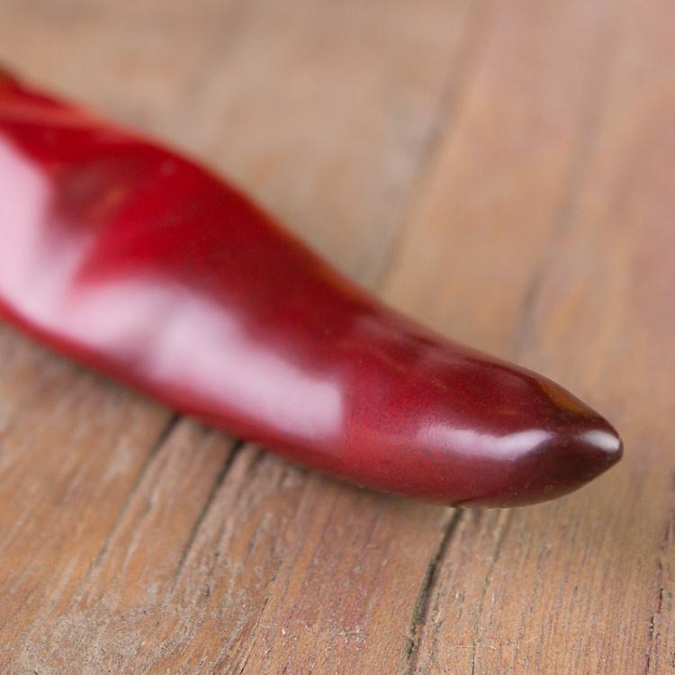 Набор из 29 искусственных красных мини-перцев чили Chili Pepper Assorti Burgundy Red Small