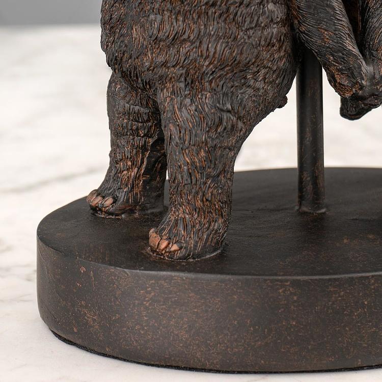 Настольная лампа с абажуром Два медведя 2 Bears Back Lamp With Shade