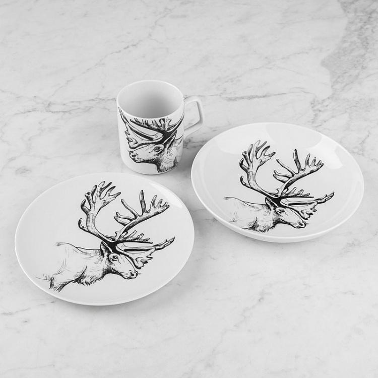 Тарелка Олень Deer Plate