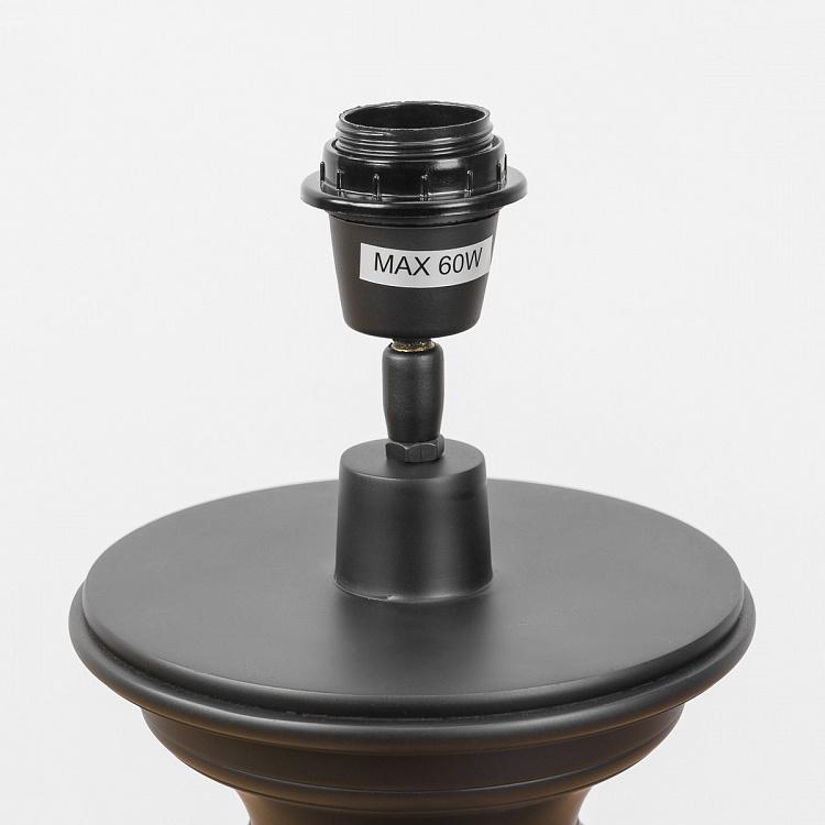 Чёрная напольная лампа с абажуром Цилиндр Cylinder Black Floor Lamp With Shade