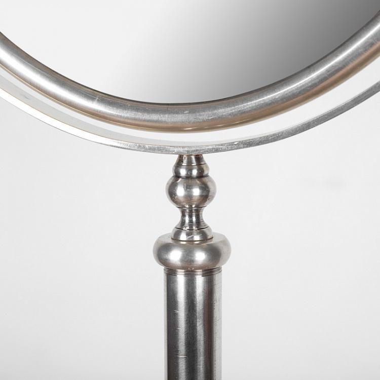 Овальное напольное вращающееся зеркало на основании Pedestal Oval Mirror