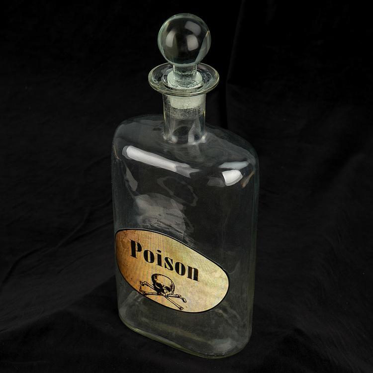 Бутылка с крышкой Яд Poison Bottle With Stopper