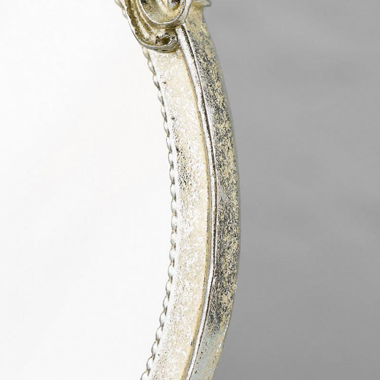 Настольное ручное зеркало на ножке Элегантность Elegant Hand Mirror On Base Champagne