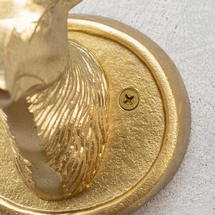 Двухрожковый крючок Олень золотой Double Hook Deer Gold