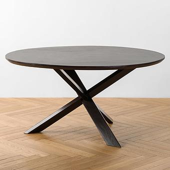 Dining Table Cross Feet Serina