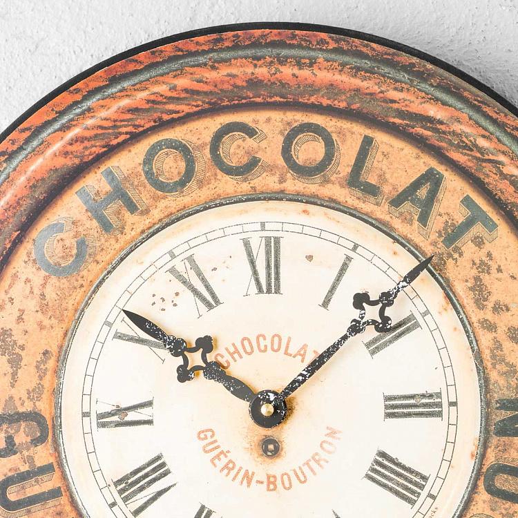 Настенные часы Французский шоколад Герен-Бутрон Guerin-Boutron French Chocolate Design Wall Clock