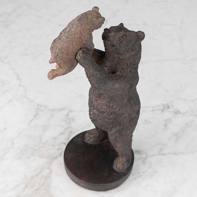 Статуэтка Медведь с медвежонком Bear Holding Baby