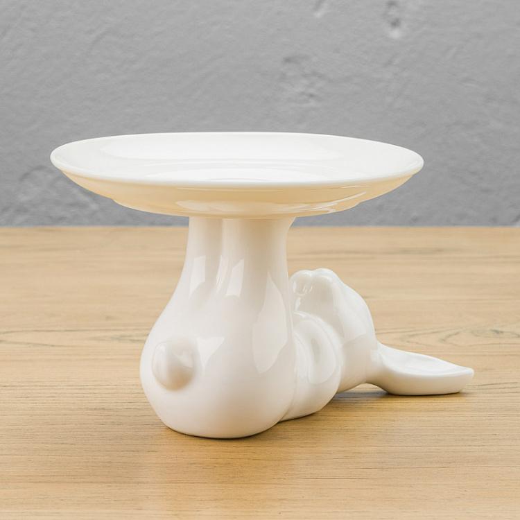 Сервировочная подставка Кролик, S Decorative Plate Rabbit Small