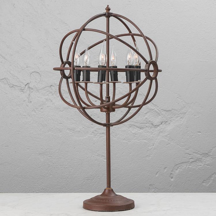 Настольная лампа с гироскопом Gyro Table Lamp