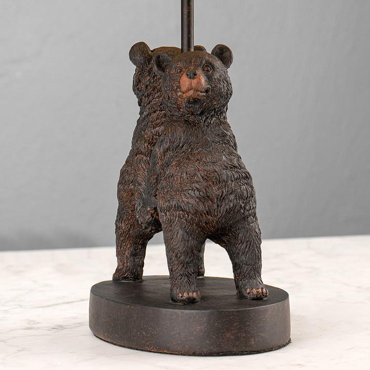 Настольная лампа с абажуром Два медведя 2 Bears Back Lamp With Shade