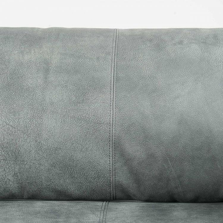 Трёхместный диван Хайвей Highway 3 Seater, Black Matt Metal RM