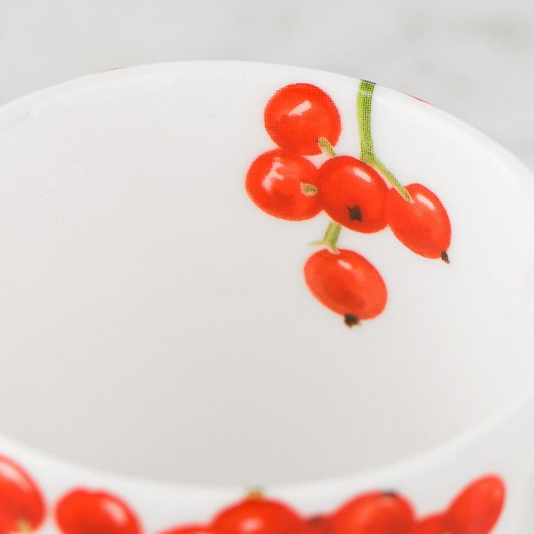 Кофейная пара Красная нить ягоды Fil Rouge Bacche Coffee Cup And Saucer