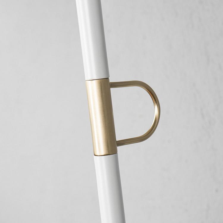 Белая напольная вешалка для одежды Лин Он Ми Lean On Me Clothes Rack White