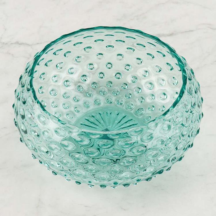 Дымчато-изумрудная салатница Даймонд Diamond Bowl Beryl