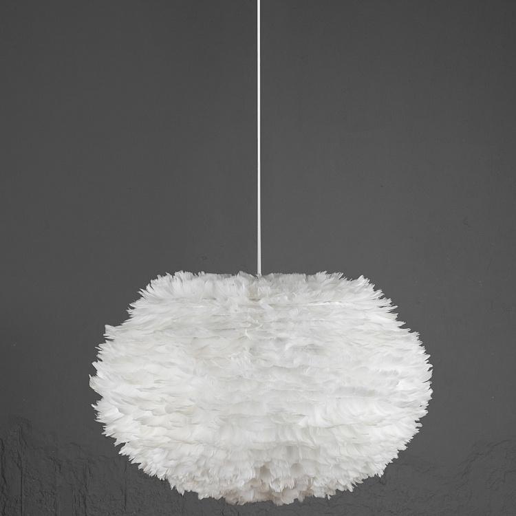 Подвесной светильник Эос на белом проводе, XL Eos Hanging Lamp With White Cord Extra Large