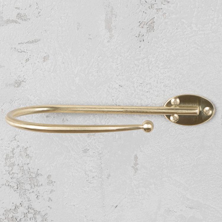 Держатель для шторы Элегант Ост латунь Elegant Ost Curtains Holder Brass