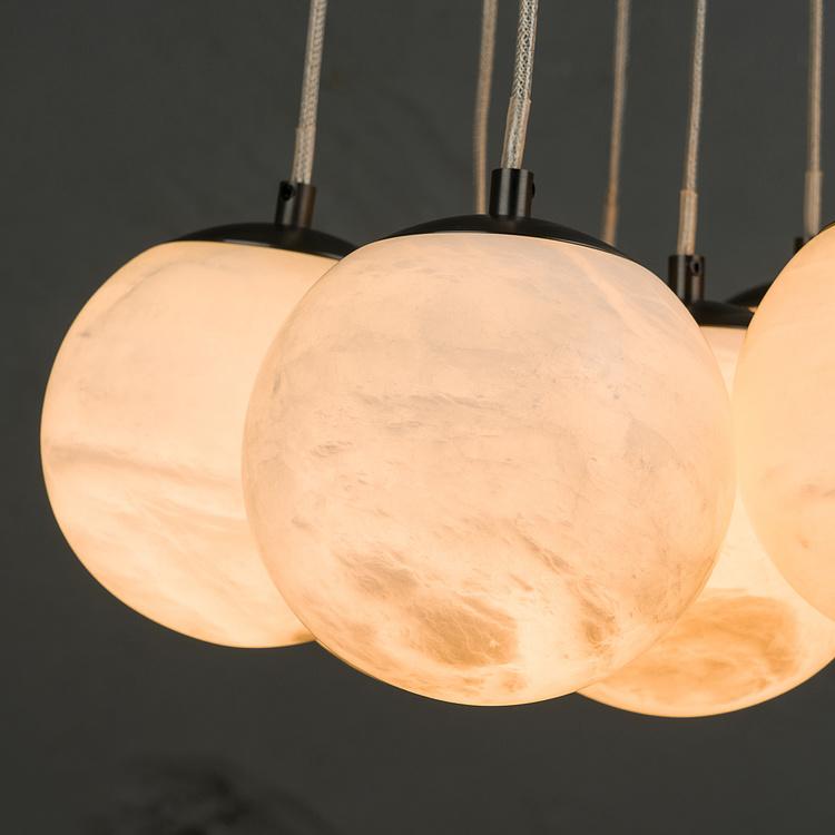 Люстра Галактика тринадцати планет Гиады, S Galaxy 13 Hyades Chandelier Small OZ