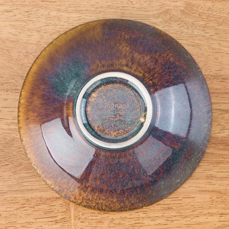 Пиала сине-коричневая Блум Bloom Blue And Brown Bowl