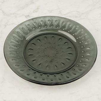 Lyonnais Anthracite Grey Dessert Plate
