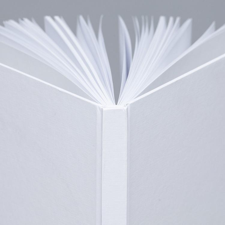 Белая гостевая записная книга Collateral White Book 25CPS