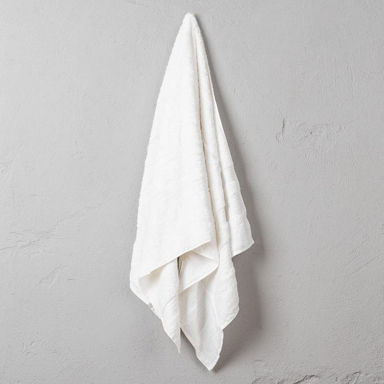 Белое махровое банное полотенце Лондон 70x140 см London Towel White 70x140 cm