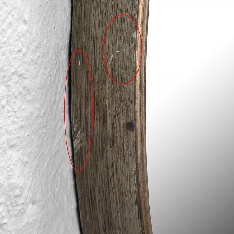 Круглое зеркало Будуар, L дисконт1 Boudoir Round Mirror Large discount1