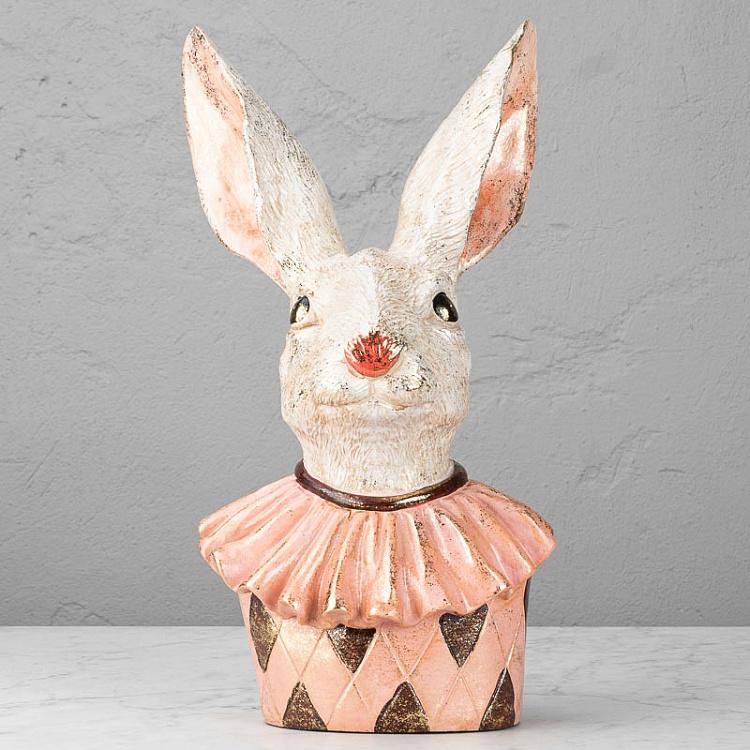 Статуэтка Бюст кролика бежевый Rabbit Bust Apricot