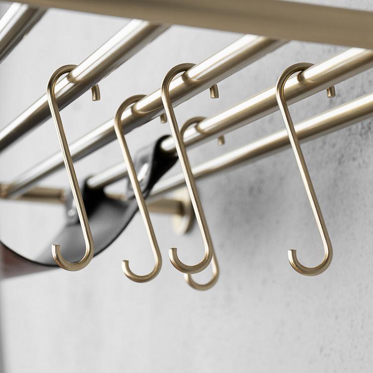 Белая напольная вешалка для одежды Лин Он Ми Lean On Me Clothes Rack White